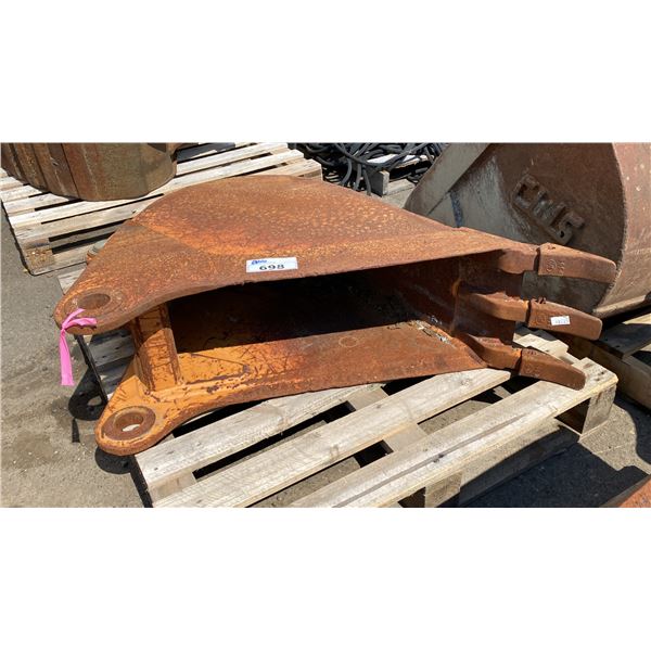 10" HEAVY DUTY INDUSTRIAL EXCAVATOR TRENCHING BUCKET