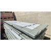 Image 3 : SKLP SK-XH50 3' X 10' WHITE GALVALUME STEEL ROOFING SHEETS- 50 PCS TOTAL