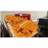 Image 4 : C301-SJB YELLOW MINI EXCAVATOR MULTI ATTACHMENT SET INCLUDING SMALL DIGGING BUCKET, 2 CLEANING