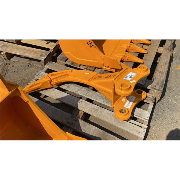 YELLOW HEAVY DUTY MINI EXCAVATOR RIPPER TOOTH ATTACHMENT *FITS CAT 305 EXCAVATORS*