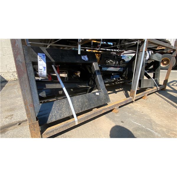 GIYI TB47 HEAVY DUTY FORKLIFT TELESCOPIC BOOM ATTACHMENT, MAX LENGTH 132", 47" MAX REACH, 3300LB