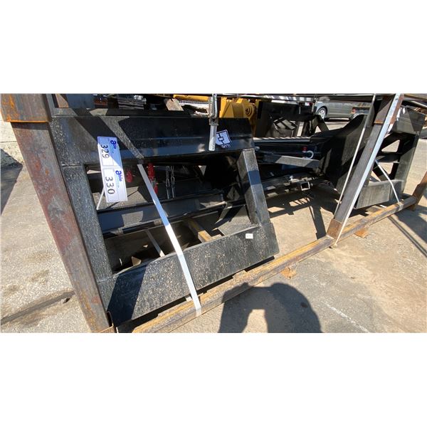 GIYI TB47 HEAVY DUTY FORKLIFT TELESCOPIC BOOM ATTACHMENT, MAX LENGTH 132", 47" MAX REACH, 3300LB