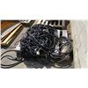 Image 2 : PALLET OF ASSORTED INDUSTRIAL BLACK RUBBER HOSES *MUST TAKE ALL ON PALLET*