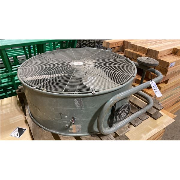 CANARM LFI LARGE 38" ELECTRIC INDUSTRIAL MOBILE FLOOR FAN *ONE BROKEN WHEEL*