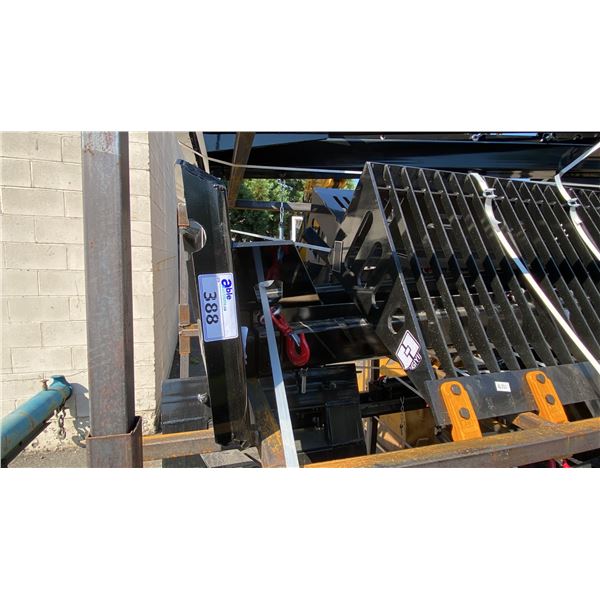 GIYI STB47 HEAVY DUTY SKID STEER TELESCOPIC BOOM ATTACHMENT, MAX LENGTH 131", 47" MAX REACH, 3300LB