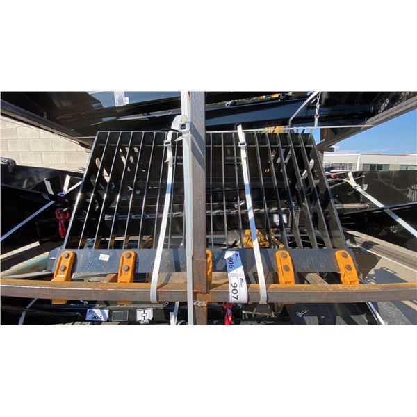 GIYI RB44 INDUSTRIAL MINI SKID STEER 44" HEAVY DUTY ROCK BUCKET