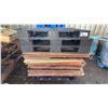 Image 1 : PALLET OF 4' X 4' ASSORTED PLYWOOD SHEETS & PLASTIC PALLETS *MUST TAKE ALL*