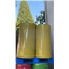 Image 2 : PALLET OF 4 INDUSTRIAL METAL STORAGE BARRELS WITH LIDS *MUST TAKE ALL ON PALLET*