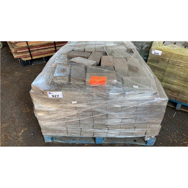 PALLET OF 4 1/2" X 9" X 2" THICK OUTDOOR PAVER STONES *MUST TAKE ALL ON PALLET*