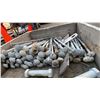 Image 3 : PALLET OF HEAVY DUTY GALVANIZED INDUSTRIAL CARRIAGE BOLTS & HARDWARE *MUST TAKE ALL ON PALLET*