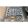 Image 1 : PALLET OF HEAVY DUTY GALVANIZED INDUSTRIAL CARRIAGE BOLTS & HARDWARE *MUST TAKE ALL ON PALLET*