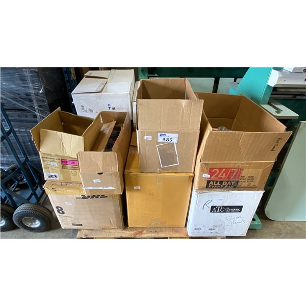 PALLET OF ASSORTED COMMERCIAL RAYON EMBROIDERY THREAD SPOOLS *MUST TAKE ALL ON PALLET*