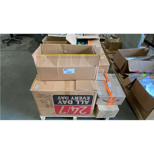 PALLET OF ASSORTED COMMERCIAL RAYON EMBROIDERY THREAD SPOOLS *MUST TAKE ALL ON PALLET*