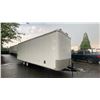 Image 4 : 2000 INTERSTATE TANDEM AXLE EVENTS TRAILER, HEAVY BOX TRAILER, WHITE, VIN 4RACS2428YN006915,