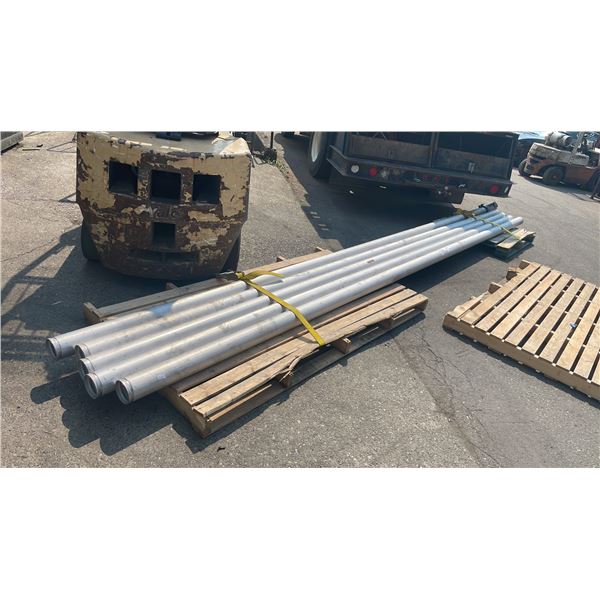 PALLET OF ASSORTED INDUSTRIAL IRRIGATION PIPING *MUST TAKE ALL ON PALLET*