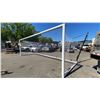 Image 2 : 2 KWIKGOAL 2B2306 PROFESSIONAL INTERNATIONAL PROFOLD FOLDING ALUMINUM MATCH GOALS WITH NETTING