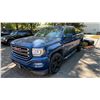 Image 1 : 2016 GMC SIERRA ELEVATION, 4DR CREW CAB, BLUE, VIN 1GTV2LEC6GZ369780,