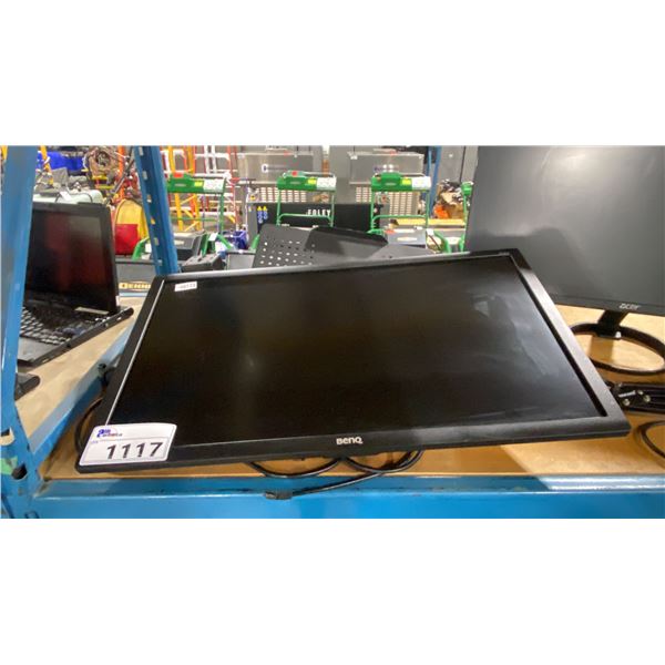 BENQ GL2760-T, 27" FULL HD LED MONITOR ON ADJUSTABLE MONITOR ARM EQUIPMENT STAND