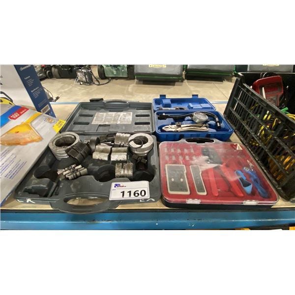 ENHANCED CABLE NETWORK, ACCUSIZE TESTER KIT, SPREADER TEETH ALL IN HARD TRANSPORT CASES