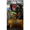 Image 2 : 3 BLACK PLASTIC BINS OF ASSORTED FUSES, SNAP-ON TESTER, VARIOUS ELECTRICAL TESTERS, & AUTOMOTIVE
