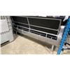 Image 3 : METAL BARREL PADDED 68"W X 33"H X 30"D BENCH SEAT