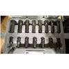 Image 2 : 38 PCS INDUSTRIAL DEEP IMPACT SOCKET SET IN HARD TRANSPORT CASE