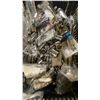 Image 2 : BLACK PLASTIC BIN OF ASSORTED INDUSTRIAL HAND TOOLS, ALLEN KEYS, BITS, WRENCHES, & SOCKETS *MUST