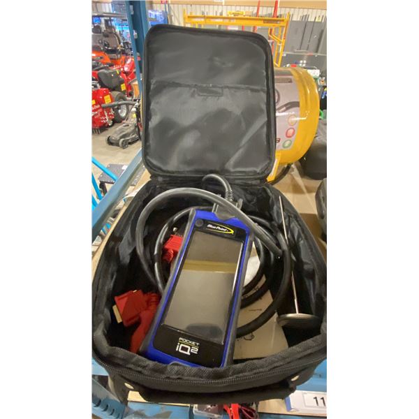 BLUE-POINT POCKET IQ2 PORTABLE COMMERCIAL DIAGNOSTIC SCAN TOOL IN SOFT TRANSPORT BAG