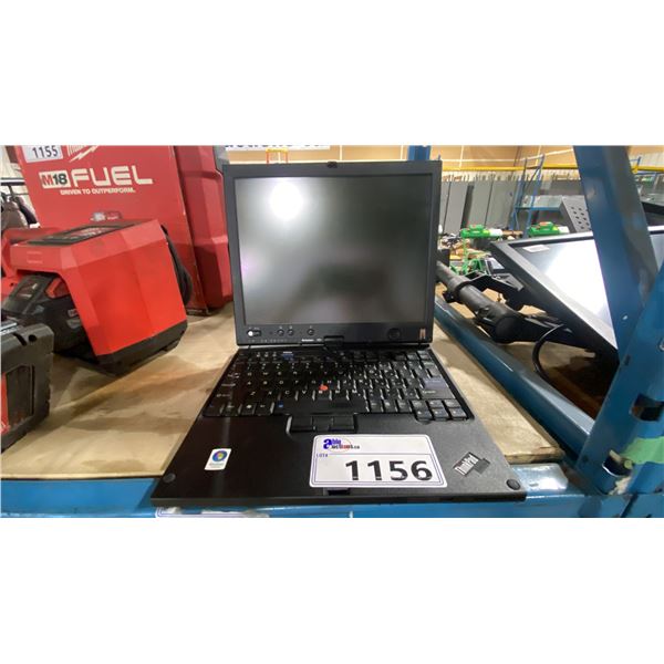 LENOVO X61 THINKPAD 12" FLIP SCREEN LAPTOP COMPUTER *NO HARD DRIVE, HARD DRIVE REMOVED*