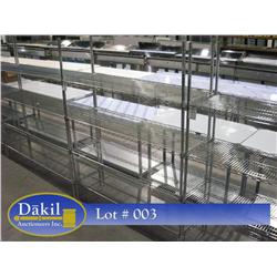 NEW 18"X60" Wire Metro Shelving