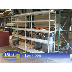 1 1/2'X10' Galvanized Shelving System