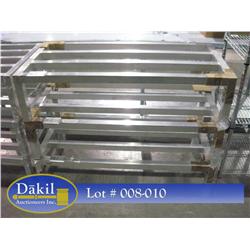 NEW 24"X48"X12" Aluminum Dunnage Rack