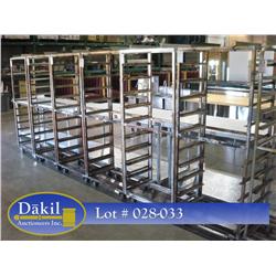 Hobart Roll-In Bakery Oven Racks