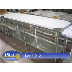 NEW 24"X96" Stainless Steel Table