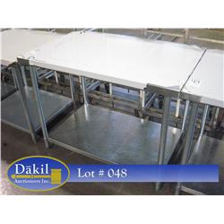 NEW 30"X48" Stainless Steel Table