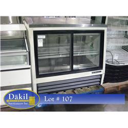 True mod: TSID-48-4L 4' Low Profile Deli Case w/ Doors on both sides