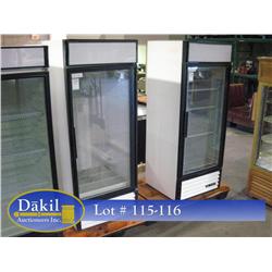True mod: GDM-26F 1dr Glass Freezer