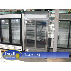 Barker 2dr Glass Refrigerator