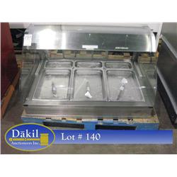 Alto Shaam mod: ED-48/P Curved Glass Counter Top Hot Display Case