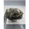 Image 1 : 3.75 INCH  CALCITE WITH PYRITE SPECIMEN