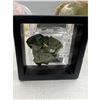 Image 4 : 2 INCH RARE  GREEN  GARNET IN MATRIX SPECIMEN