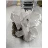 Image 1 : 3.1 INCH CLACITE CHIP FORMATION WITH PYRITE SPECIMEN
