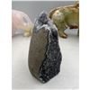 Image 2 : 4.1 INCH BLACK AMETHYST GEODE FLAME (BEAUTIFUL SHINE)