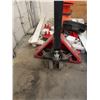 Image 2 : Pallet Jack With Traffic Cones, Barriers, and Weights