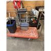 Image 1 : Industrial Carts, Utility Boxes, and Shelving Lot