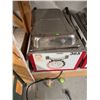 Image 1 : Stainless Steel Mobile Food Cart With Insulated Lid, Marked #365