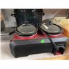 Image 2 : Salton Twin Slow Cooker and Two Enamel Stock Pots
