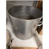 Image 2 : Three Large Aluminum Stock Pots with One Lid