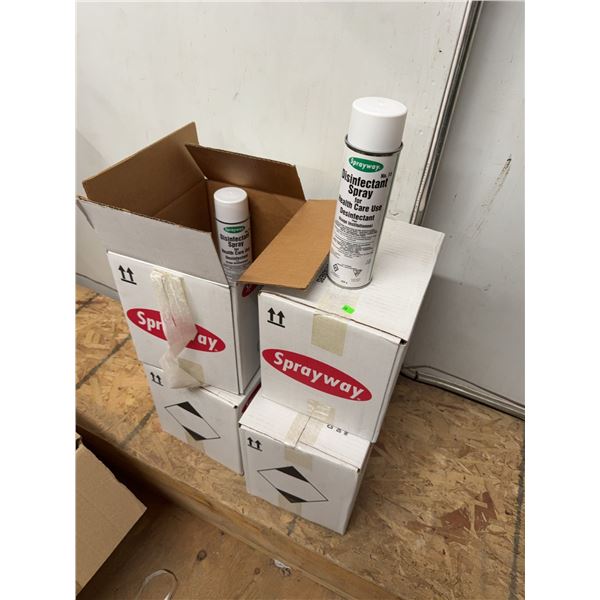 Sprayway Disinfectant Spray No.15, Case Lot