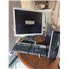 Image 1 : HP Desktop Computer With Monitor, Keyboard, and Mouse